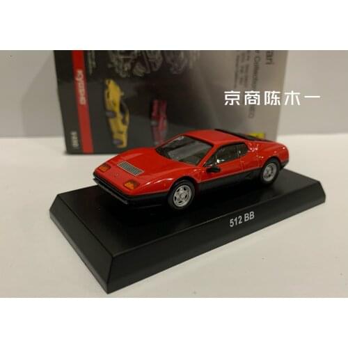 1/64 KYOSHO Ferrari 512 BB Collect die casting alloy trolley model