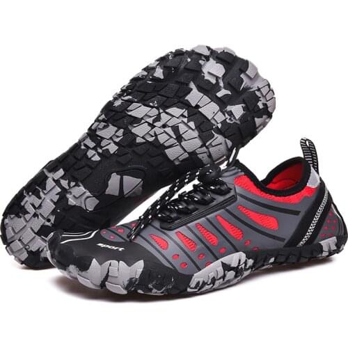 Summer Outdoor Hiking Shoes Comfortable Soft Breathable Quick Dry Non-slip Lightweight Trekking Beach Waterproof Water Sneakers