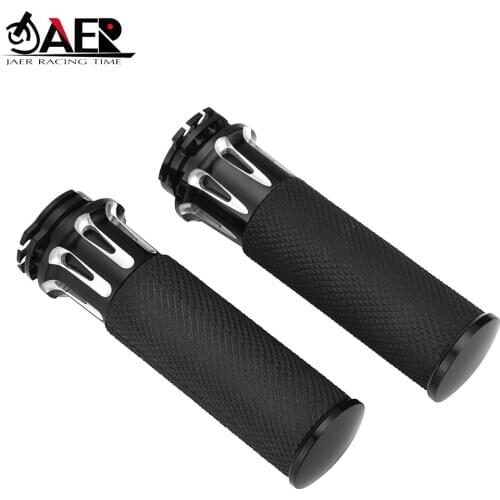 Motorbike 1"25mm Aluminum Handle Bar Hand Cross Grips for Harley Touring 1996-2007 VRSC XL XR Dyna Softail 1996-Up Handlebar