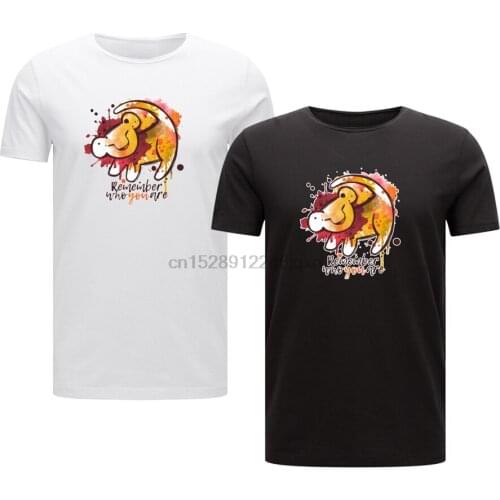 Simba Lion King Icon Fan Remember Who You Are Kids Mens Unisex Gift Cute Lion Di Outfit Tee Shirt