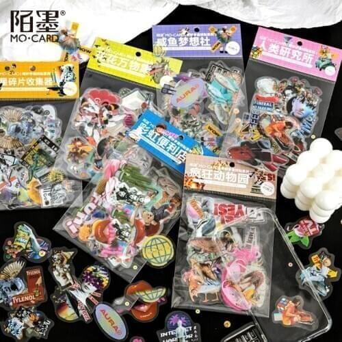 40pcs/1lot Kawaii Stationery Stickers Wonderful Universe Diary planner Decorative Mobile Stickers Scrapbooking DIY Craft Sticker