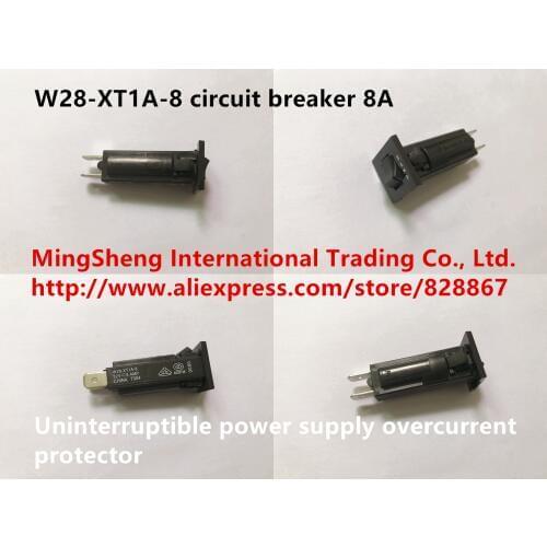 Original new 100% W28-XT1A-8 circuit breaker 8A uninterruptible power supply overcurrent protector