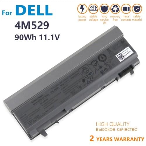 Genuine new 4M529 W1193 KY265 PT434 KY477 U844G Battery For Dell Inspiron E6400 E6410 E6500 E6510 M2400 M4400 M4500 original