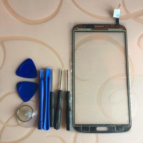 For Samsung Galaxy Mega 6.3 GT-I9200 i9200 GT-I9205 i9205 SGH-I527 Front Touch Screen Digitizer Panel Glass Sensor + Free Tools