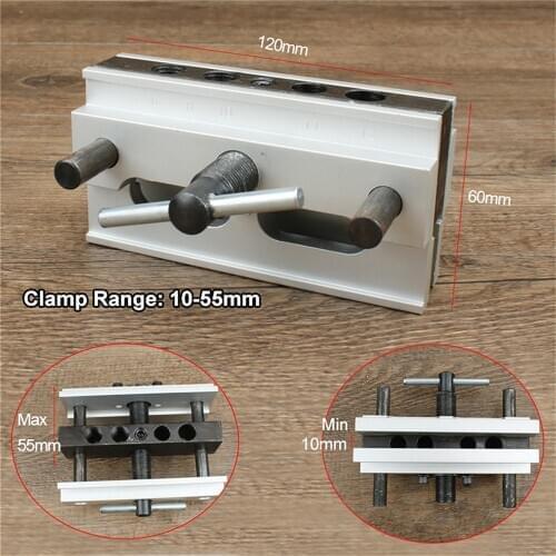 Portable Drill Punch Locator Round Wood Self Centering Dowelling Jig Vertical Drilling Tools Fixture for Woodworking Kits