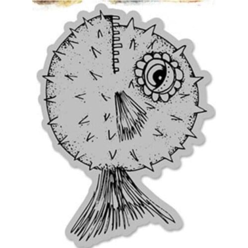 Underwater world transparent Clear Silicone Stamp/Seal for DIY scrapbooking/photo album Decorative clear stamp sheets B0909