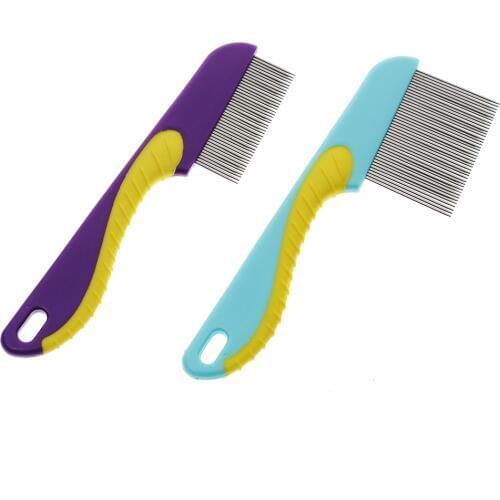 Pets Hair Terminator Comb Grooming Cleaning Hair Brush Shedding Tools Headlice Density Teeth Remove Nits Comb Hair Tool Dropship