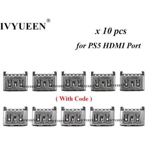 IVYUEEN Replacement HDMI-compatible Port Display Socket Jack Connector for Sony PlayStation 5 PS5 Console Interface Accessories