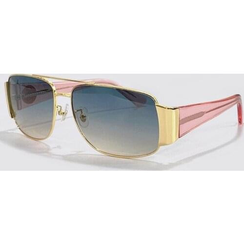 2021 New Fashion Square Women Gunglasses Gradient Mirror Luxury Brand Designer Vintage Outdoor Driving Sun Glasses Oculos De Sol