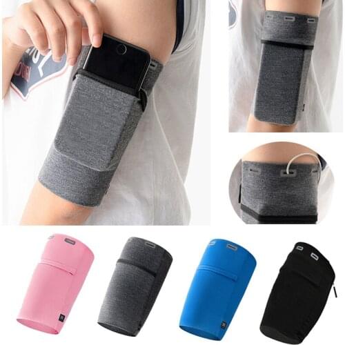 Running Arm Bag For Below 7inch Phone Sport Fitness Bag Arm Case Running Belt Gym Cell Phone Belt Cover with Headset Hole