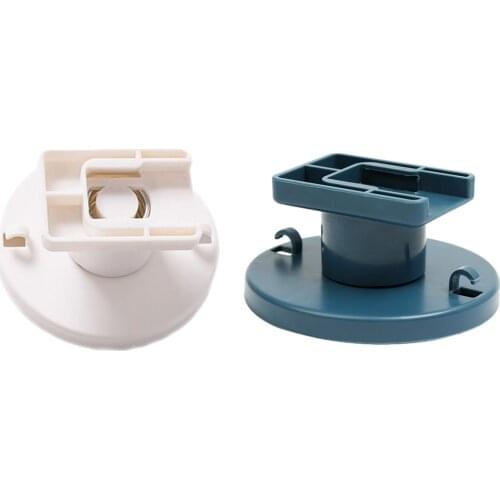 Rotatable Cable Clip Punch-free Wall-mounted Socket Router Holder Socket Transparent Storage Self-adhesive Cable big sale