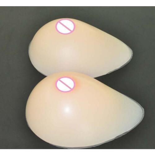 1pair 600g B cup silicone Realistic Enlarge Boobs Pads Silicone Breast Forms Fake Silicon Breasts women Pads breast drag queen