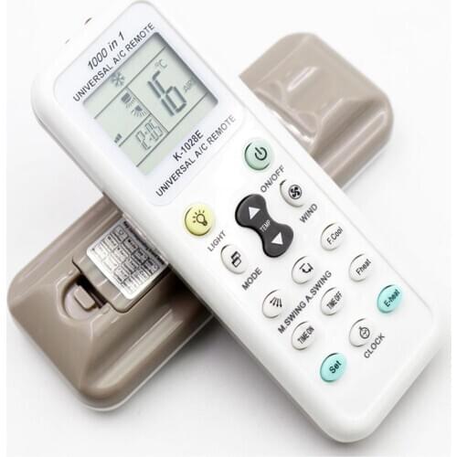 1Pc K-1028E English Universal Plastic LCD Display Air Conditioner Remote Control A/C Controller