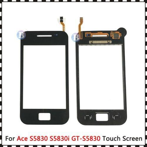 10Pcs/lot High Quality 3.5" For Samsung Galaxy Ace S5830 S5830i GT-S5830 Touch Screen Digitizer Sensor Outer Glass Lens Panel