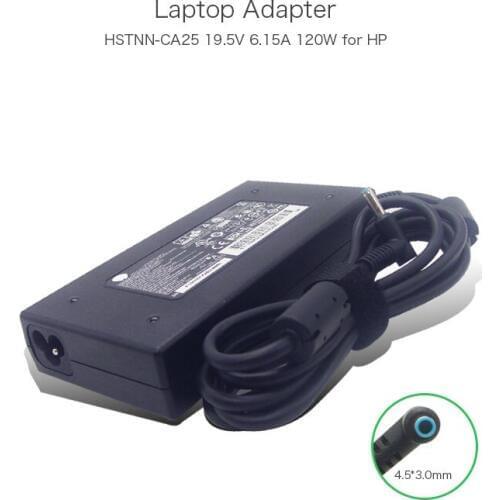 19.5V 6.15A 120W Laptop AC Adapter for HP ENVY i7-4700MQ HSTNN-CA25 HSTNN-DA25 HSTNN-LA25 PA-1121-62HA 738211-002 Power Charger