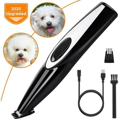 USB Rechargeable Pets Hair Trimmer For Dogs Cats Pet Hair Clipper Grooming Kit Professional Dog Hair Trimmer