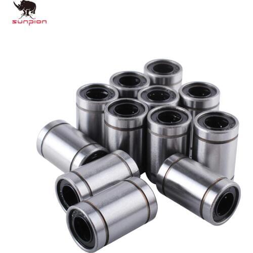 3d printer accessories genuine LM8UU Long Rod Shaft 8X15X24MM 3d printer linear bearing For Reprap Anet A8 Prusa I3 3d Printer