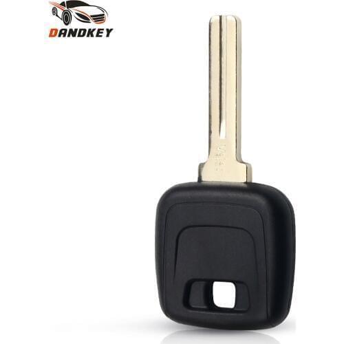 Dandkey Transponder Chip Key Shell Fit Replacement For Volvo S40 V40 S60 S80 XC70 Car Key Case Cover No Chip Blank NE66 Blade
