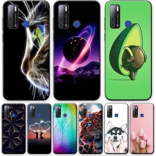 For Tecno Pouvoir 4 Case Animal Style Case For Tecno Pouvoir 4 TPU Cool Cover on Pouvoir 4 Soft Phone Fundas For Tecno Pouvoir 4