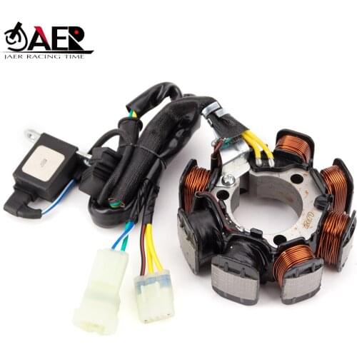 JAER Motorcycle Generator Stator Coil for Honda Sportrax 250 TRX250X 2009-2017 TRX250EX Sportrax 250 EX 2006-2008 31120-HN6-A30