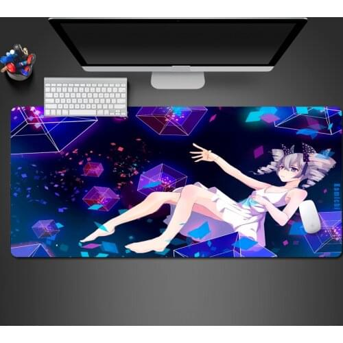 Hot Selling Anime Girl Mouse Pad High Quality Best-selling Natural Rubber Big Lock Game Mousepad Best Gift For Girlfriend Mats