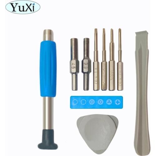 YuXi 3.8mm 4.5mm T6 T8 Screwdriver Set Repair Tools Kit for Nintendo Switch for GBA SP GB New 3DS for Wii U NES SNES DS Lite PS4