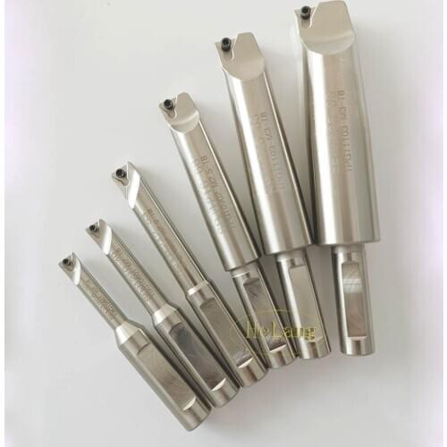 New 6pcs indexable boring bar with 18mm shank boring bar for boring tool and 30pcs Boring Carbide inserts
