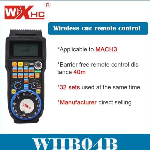 CNC Upgrade Version Mach3 4 Axis Wireless MPG for All Kinds of Machine with CE 4 Axis Wireless Handwheel Usb Mach3 Handwheel