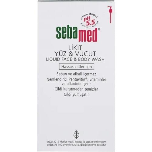 Sebamed Liquid Face & Body Wash-Kickers Face and Body Care 1000 ml 423841968