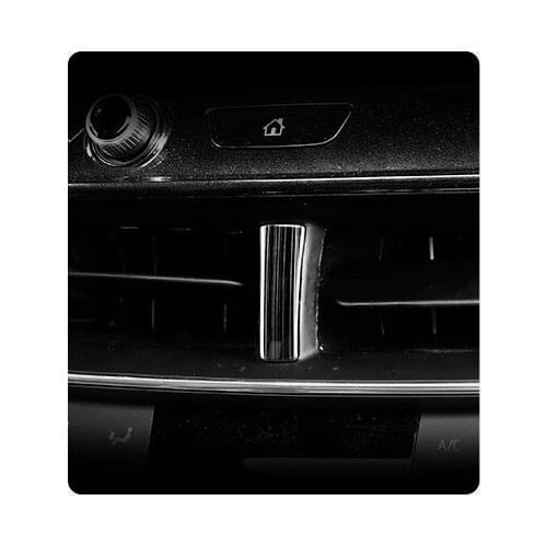 Fit for Cadillac 20 CT5 middle air outlet bright strip decoration strip, middle air outlet bright strip patch