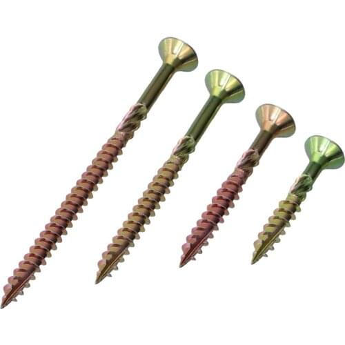 100PCS C1022A Woodworking Screw T25 Plum Blossom Self-tapping Screw Deck Screw/ Wood Screw/ Binding Screw 35/45/60/80MM Fastship