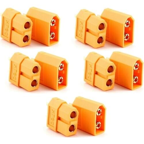 10/20pcs XT60 XT-60 Male Female Bullet Connectors Plugs For RC Lipo Battery (5/10 pair) Wholesale