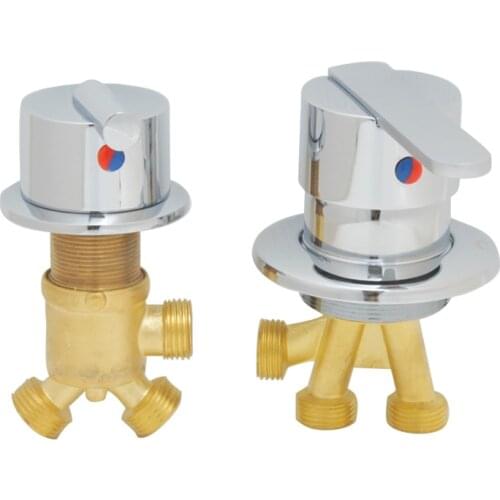 Bathroom Cold&Hot Mixer Faucet Jacuzzi Baby Bathtub Pet Tap Brass Switch Control Valve Shampoo Bed Split 2 Way Waterfall Shower