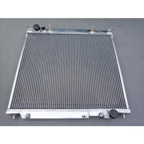 2 row aluminum universal radiator for fit Mitsubishi Delica Space Gear 2.5 2.8 1994-2005 95 96 97 98 99 00 01 02 03 04 05