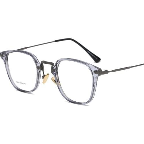 Vintage Square Glasses Frames Women TR90 Retro Clear Eye Glasses Men Optical Myopia Eyeglasses Frames Prescription Frame Eyewear