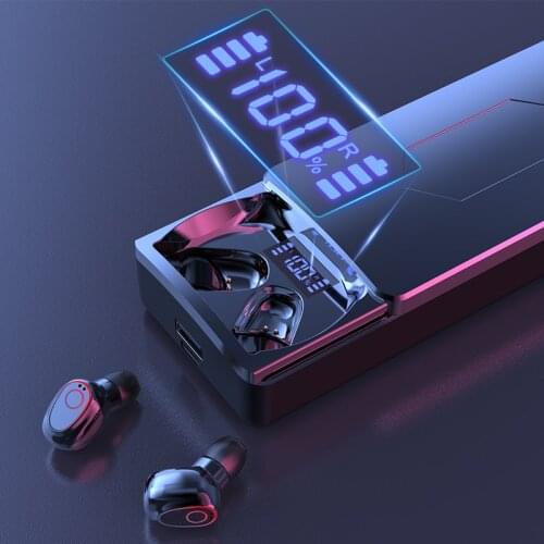 10000mAh TWS Wireless Bluetooth 5.1 Earphones With Microphone Touch Control Headphones HIFI Mini In-ear Earbuds Sport Heasets