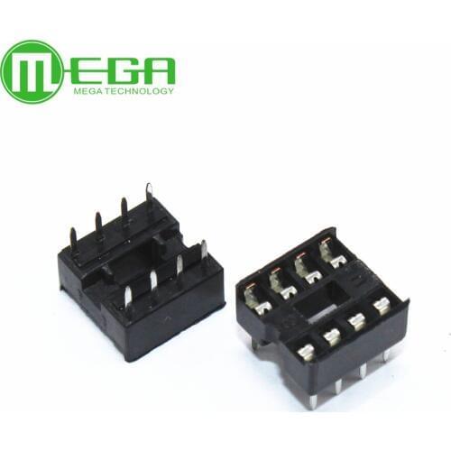 120PCS 8pin DIP IC sockets Adaptor Solder Type 8 pin