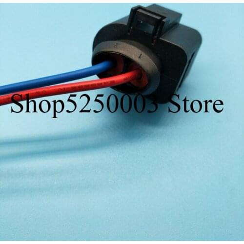2 pin 6.3mm auto plug Sealed Fuel Injection Connector housing 1J0973752 for Auto,E-Bike,boat,LCD,LED,truck ect