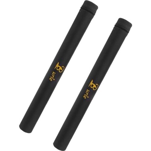 2pcs 75cm/85cm Fishing Rod Tube Bag Storage Case for Fly Fishing Rod Black Fishing Tackles Bag Tube
