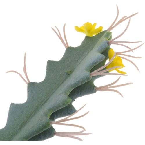 20.5cm Potted Plants Artificial Flowering Cactus Balls Succulents Grass