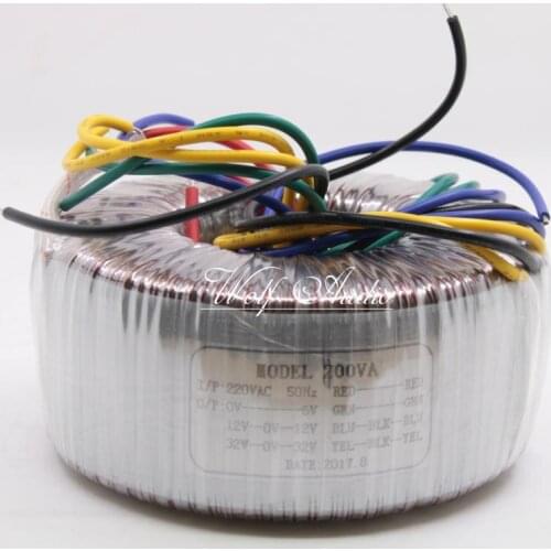 200W Toroidal Transformer 200VA dual 32V + dual 12V + single 6V Transformer