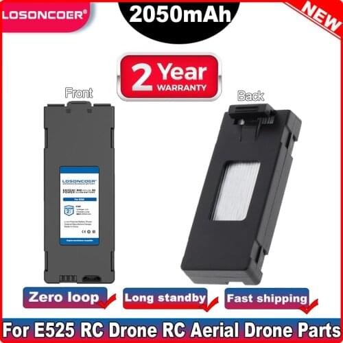 800mAh-2050mAh Lithium Battery For E525 E58 E68 L800 JY019 S168 RC Drone RC Aerial Drone Parts Batteries