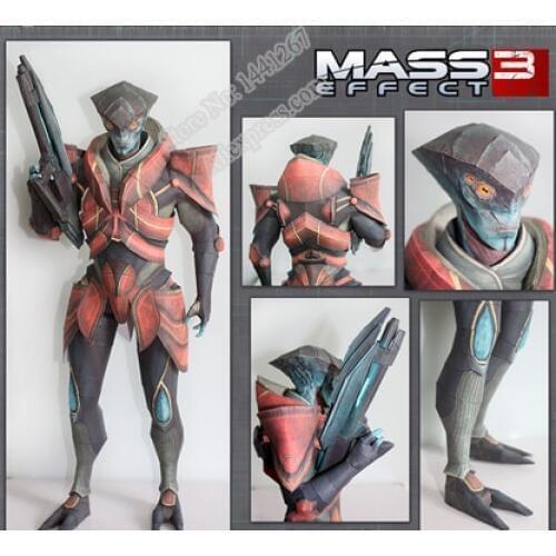DIY Mass Effect Javik Character Paper Model