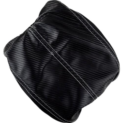 Car Artifical Leather Armrest Box Cover Center Console Lid Case Carbon Fiber Style Fit For Honda Accord 2008 2009 2010 2011 2012