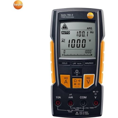 Testo 760-3 Digital Multimeter Tester Meter DMM 0590 7603