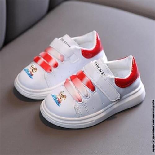 Disney Boys Sneakers for Kids Shoes Girls Toddler Shoes Fashion Casual Frozen Elsa Breathable Soft Sport Stitch Childrens Shoes