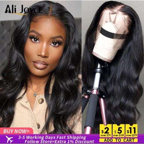Long Body Wave Wigs 4x4 Closure Wig Density 180% And 150% Natural Lace Wig With Pre-Plucked Natural Hairline For Black Women