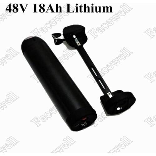 GTK Water Kettle 48V 18Ah 750W 1000W Ebike li ion Battery Lithium electric bike Battery with BMS+3A charger