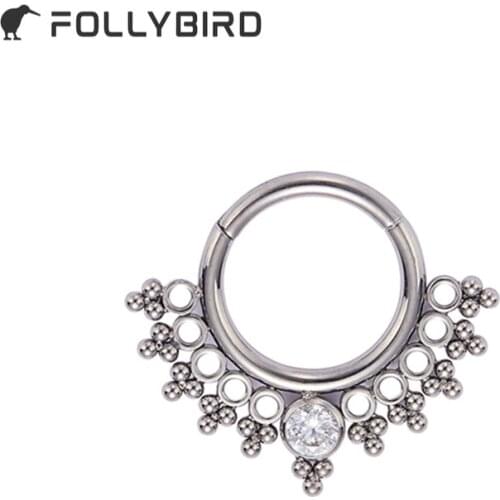 FOLLYBIRD Piercing Earrings