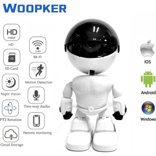 HD WIFI Ip Camera 1080P Home Secutity Wireless Baby Monitor Auto Track Robot Surveillance Video Camera APP Control